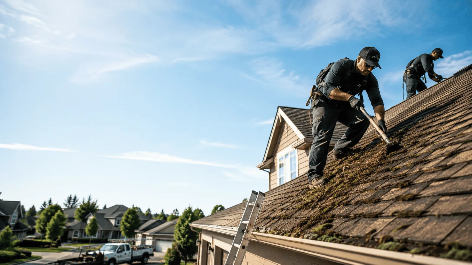 Roof Moss Removal in Mountain View, CA near me